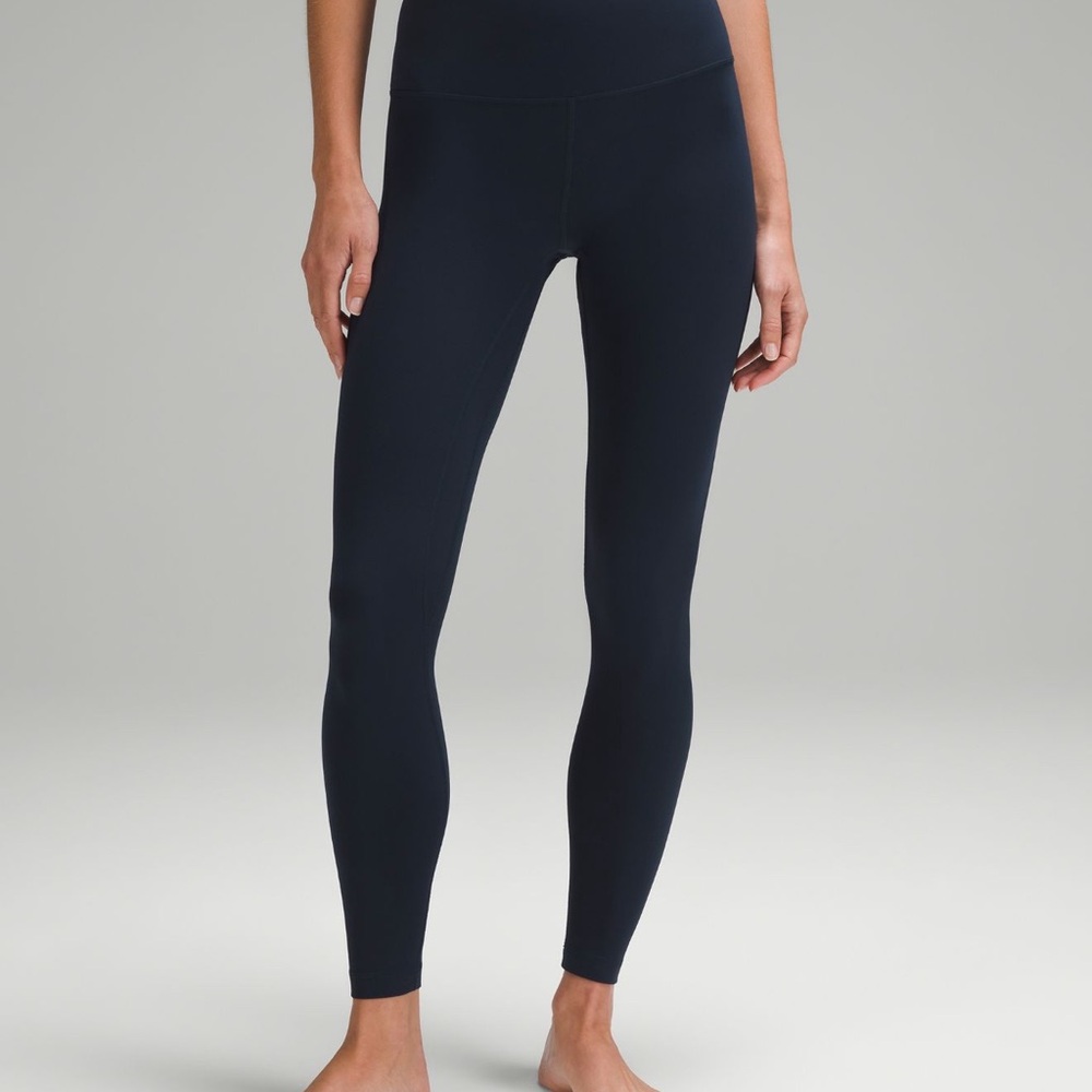 Women's navy high waisted lulus leggings